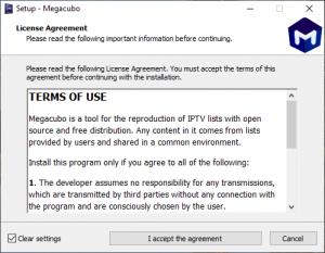 download the last version for windows Megacubo 17.2.1